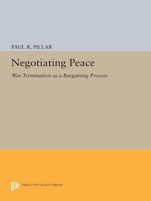 cover image of Negotiating Peace